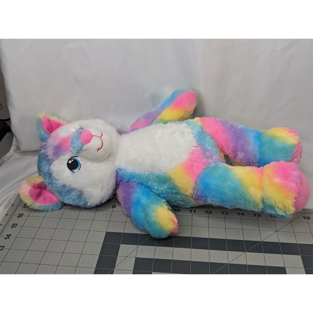 Build a Bear Great Wolf Lodge Plush Rainbow 18 Inch 2021 Stuffed Animal Toy - Picture 7 of 8